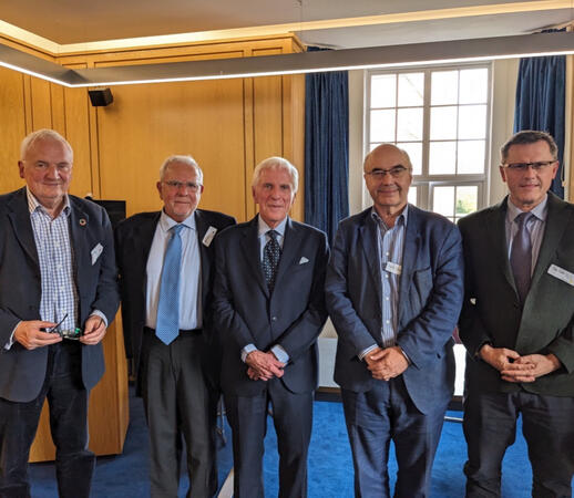 Nik Gowing, Pietro Corsi, Robert Fox, David Edgerton, and Rob Iliffe