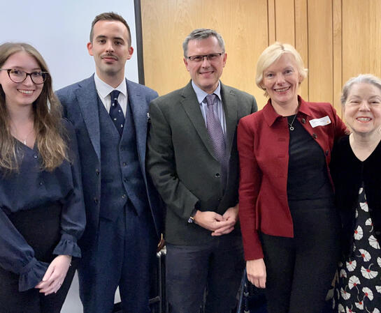 Zoe Screti, Vincent Roy-Di Piazza, Rob Iliffe, Catherine Jackson, and Ludmilla Jordanova