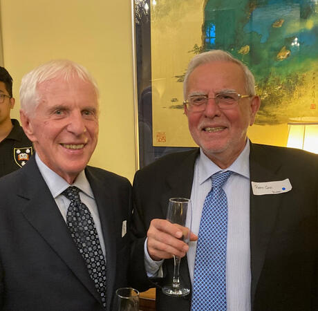 Robert Fox and Pietro Corsi: Drinks Reception